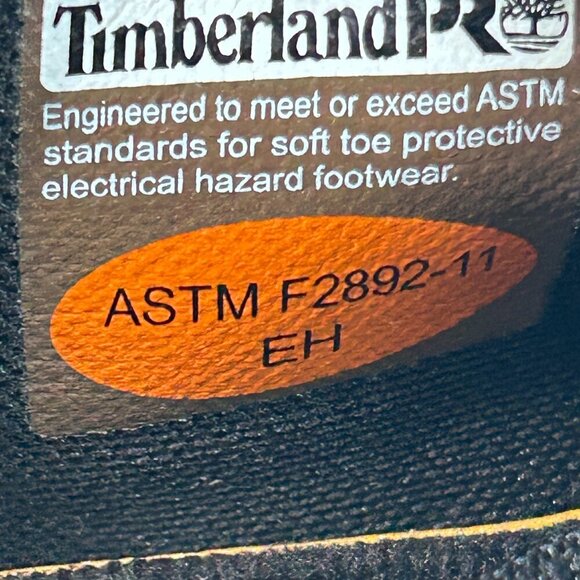 Timberland PRO Anti-Fatique Slip Resistant Mens Black Work Shoe Sz 8.5 Soft Toe - Picture 11 of 11